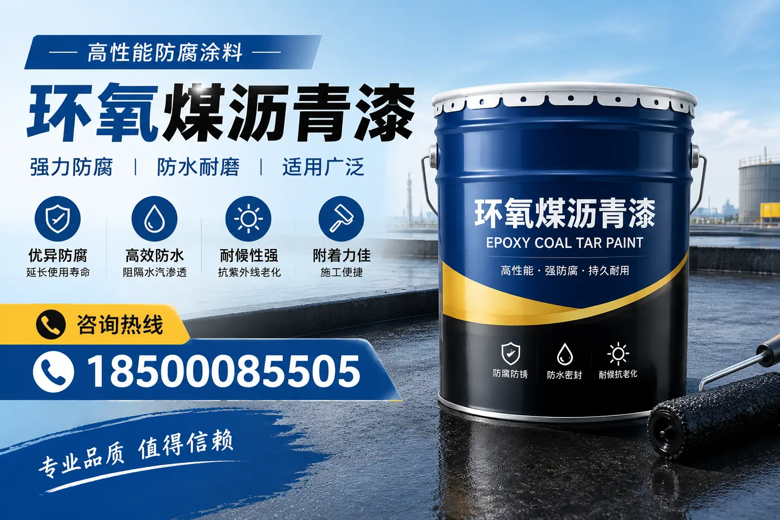 环氧煤沥青漆的主要成分与功能，遂川用户深度了解